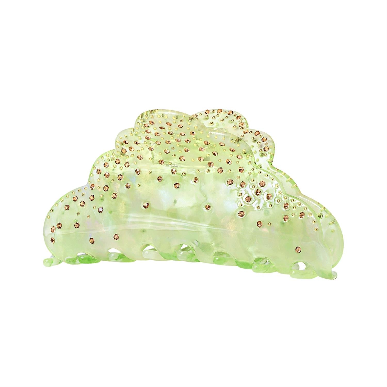 Maanesten Cloud hair claw Hårspenne Limegrønn - modostore.no