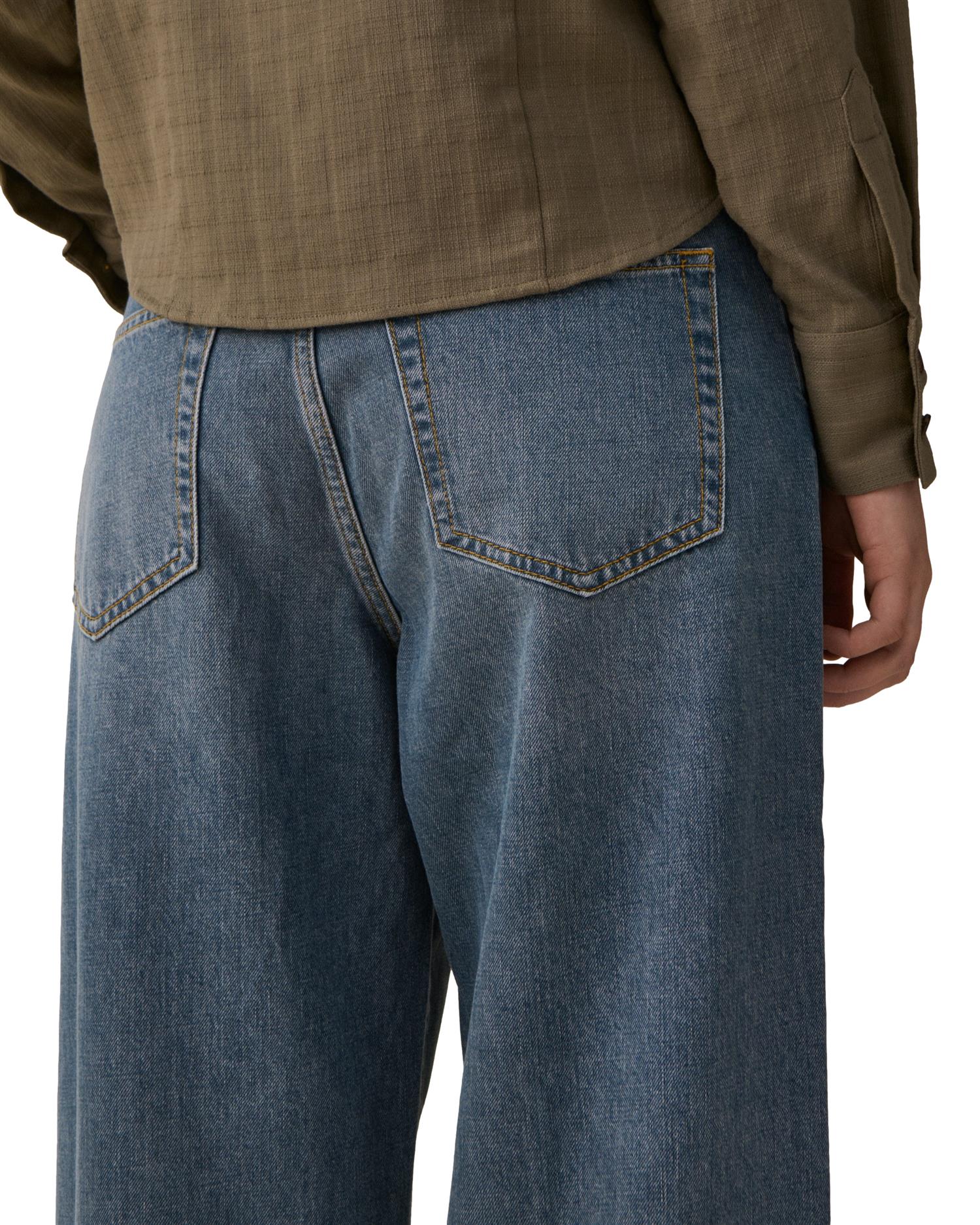 Jeanerica Belem Light Brown Stone Jeans Blå