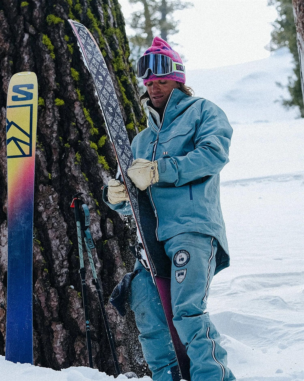 Amundsen Peak Jacket Mens Faded Navy Jakke Mørkeblå