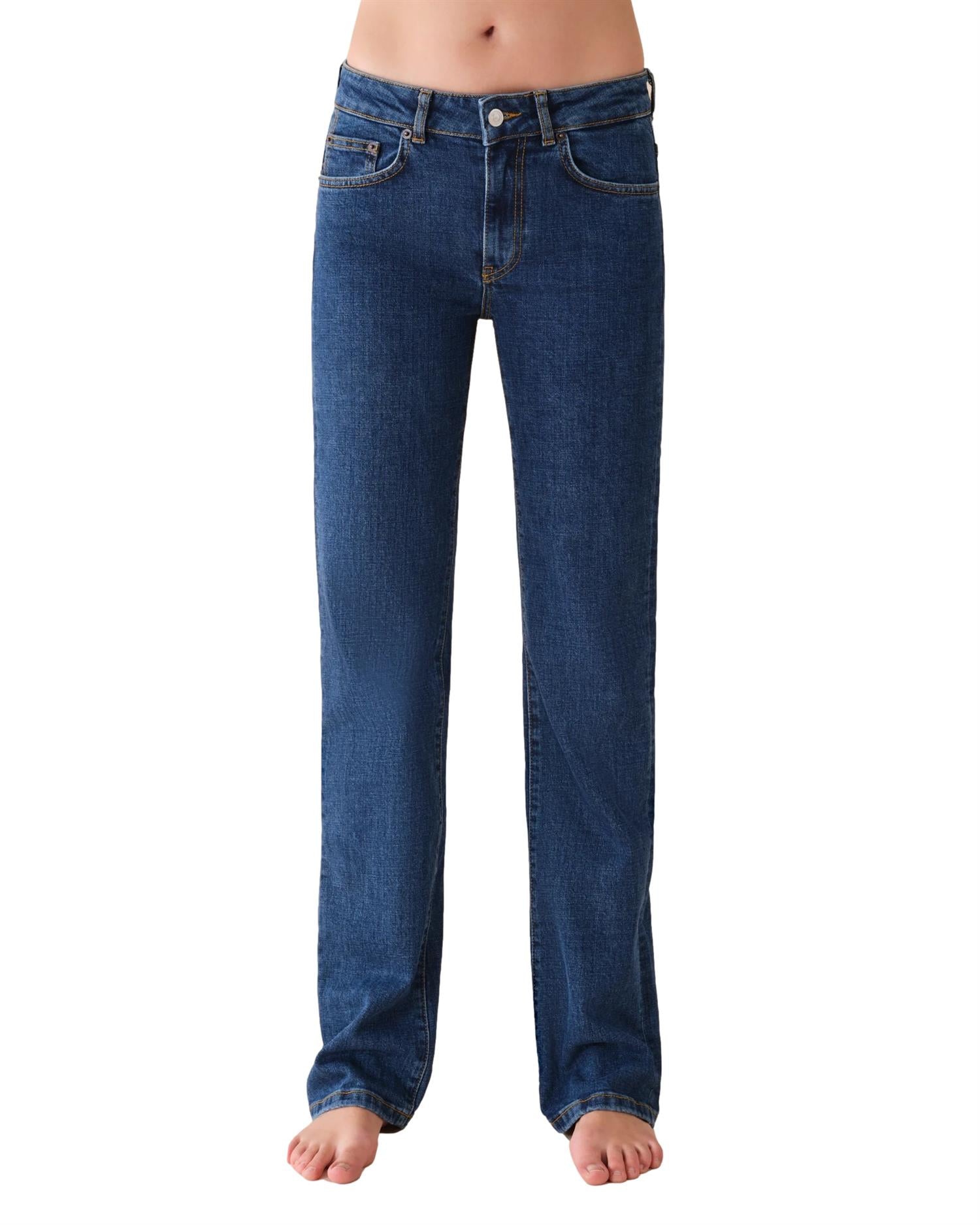 Jeanerica Eiffel Low Jeans Blå - modostore.no