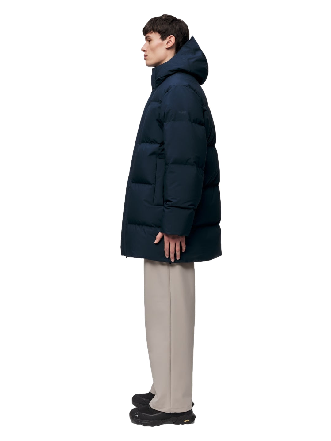 Blæst Ulla Down Jacket Dark Navy Jakke Navy - modostore.no