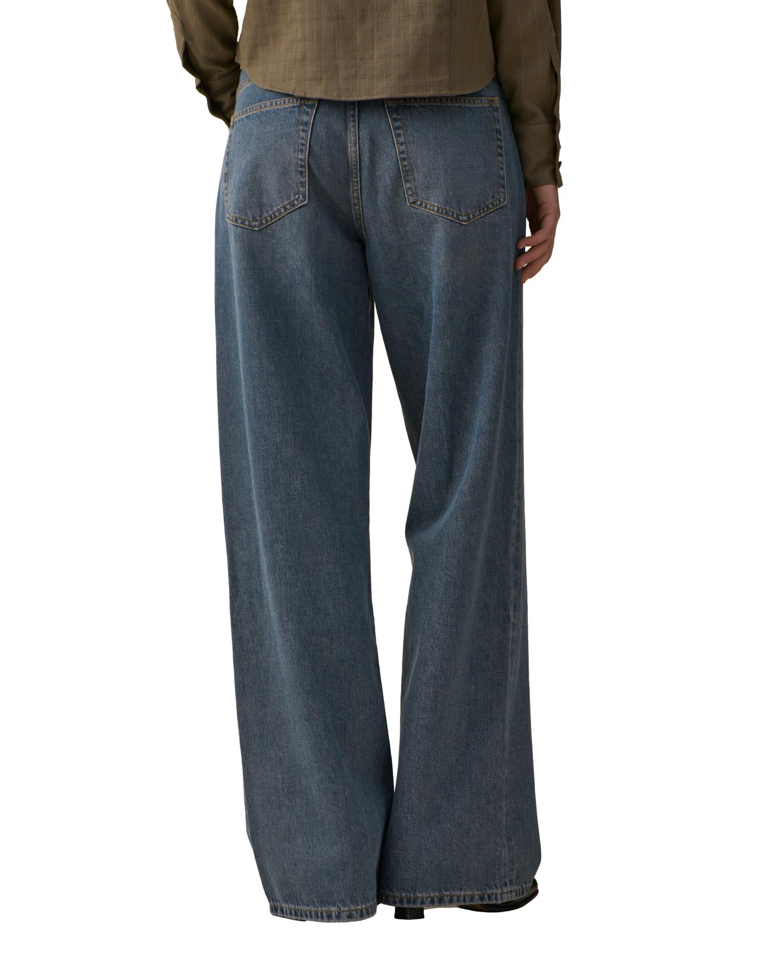 Jeanerica Belem Light Brown Stone Jeans Blå
