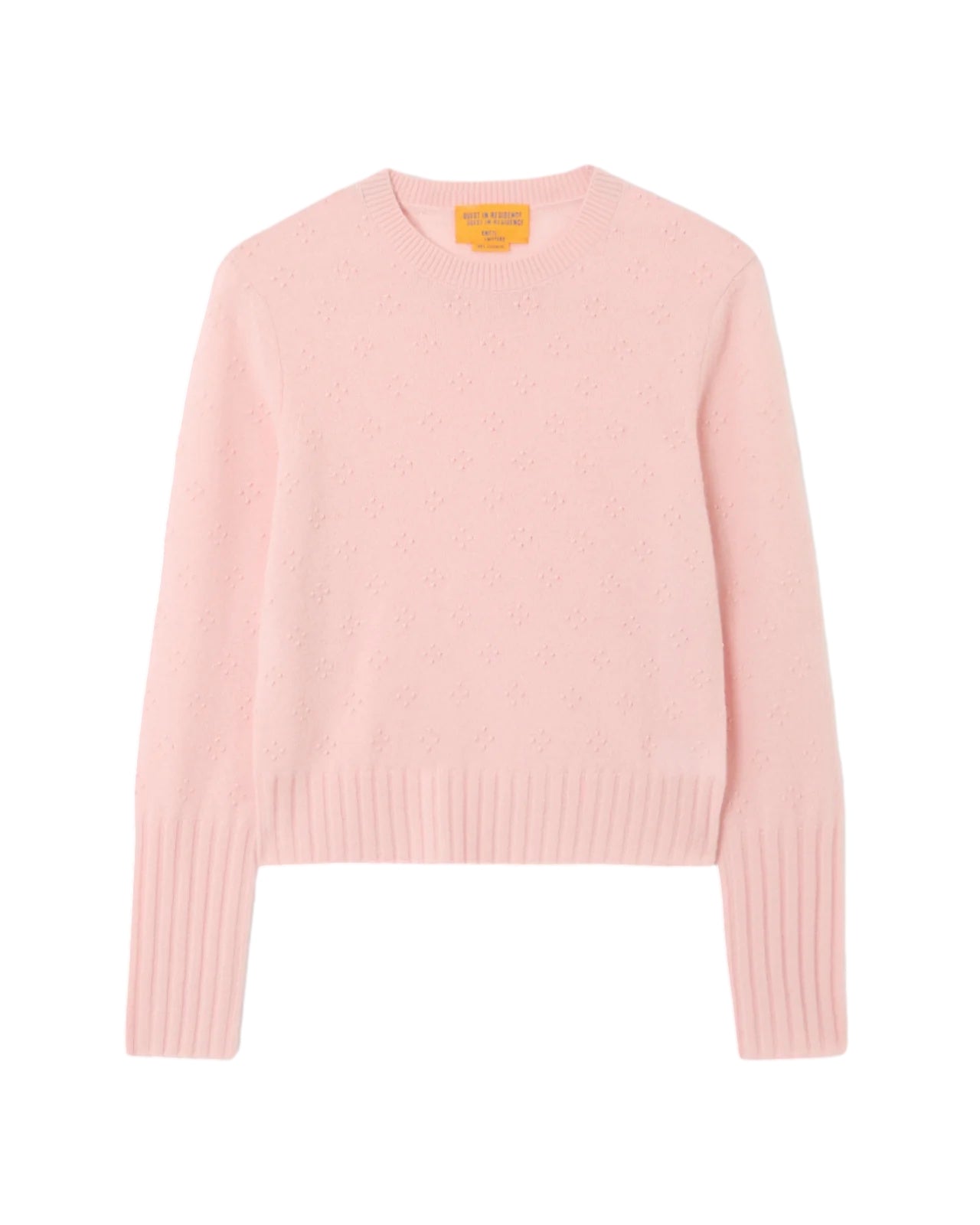 Guest In Residence Compass Shrunken Crew Genser Lyserosa - modostore.no