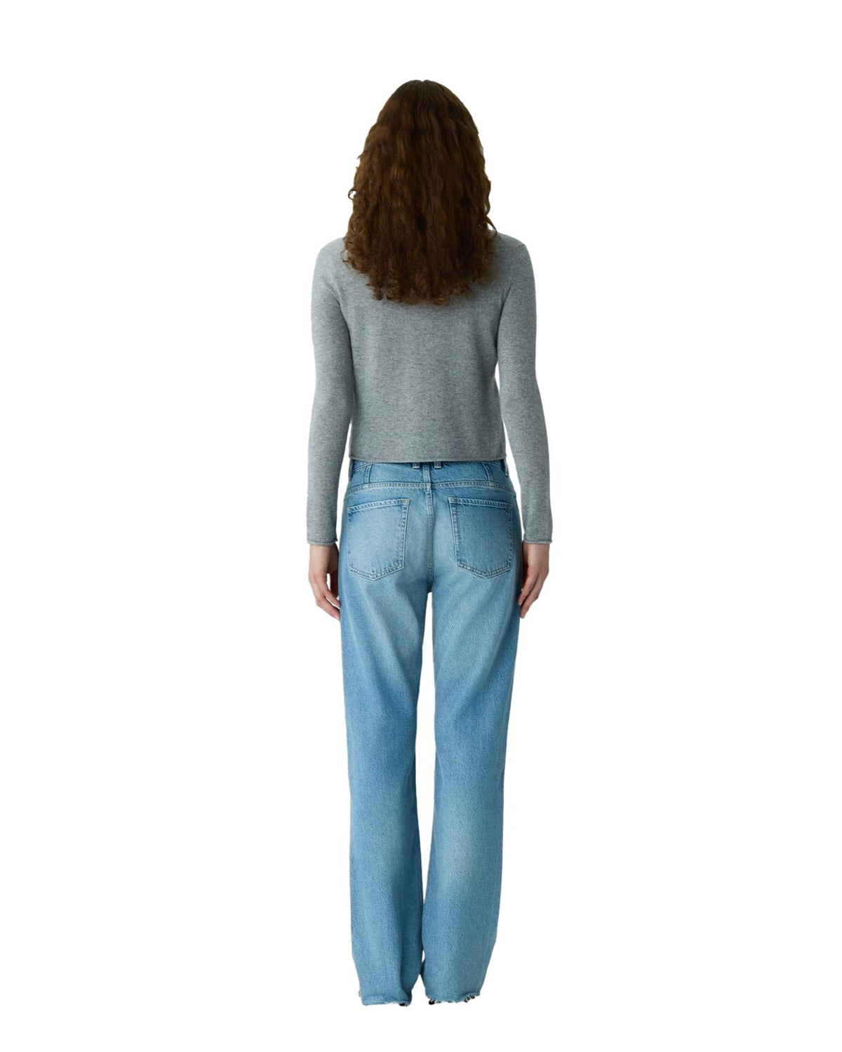 Guest In Residence Stealth Cardigan Heather Grey Cardigan Grå
