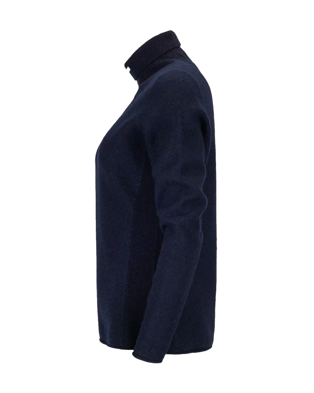 Amundsen Boiled Turtle Neck Womens Genser Navy