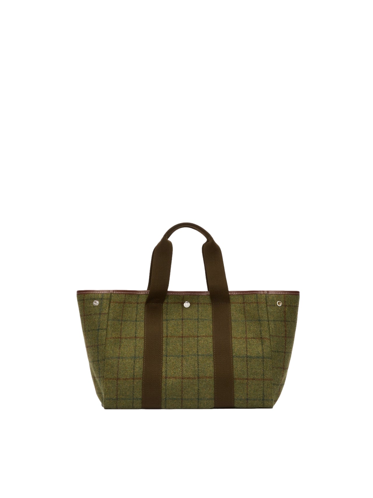 Rue de Verneuil Traversée M Hunting Tweed Khaki Veske Khaki