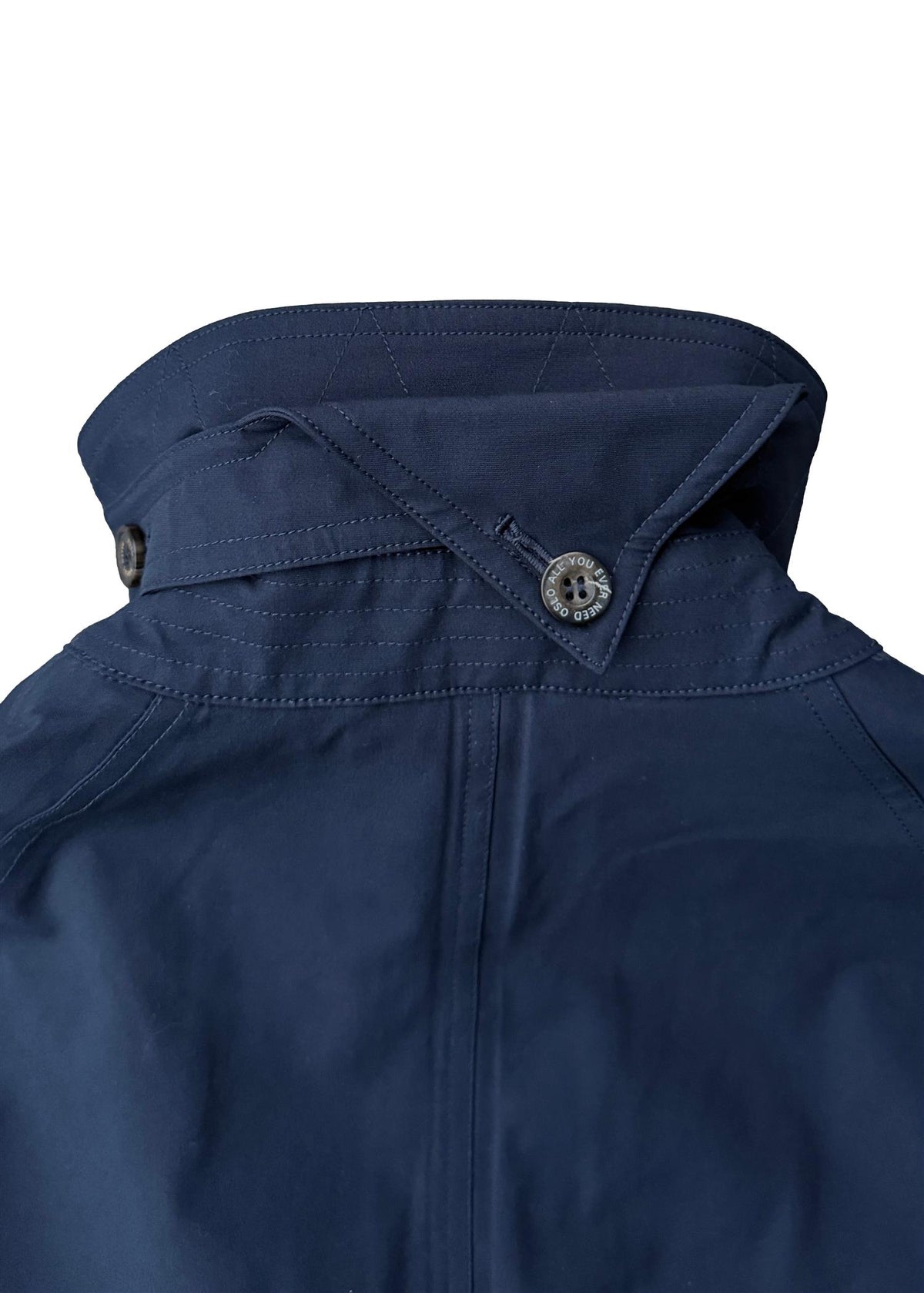 AYEN Souten Collar Coat Jakke Navy