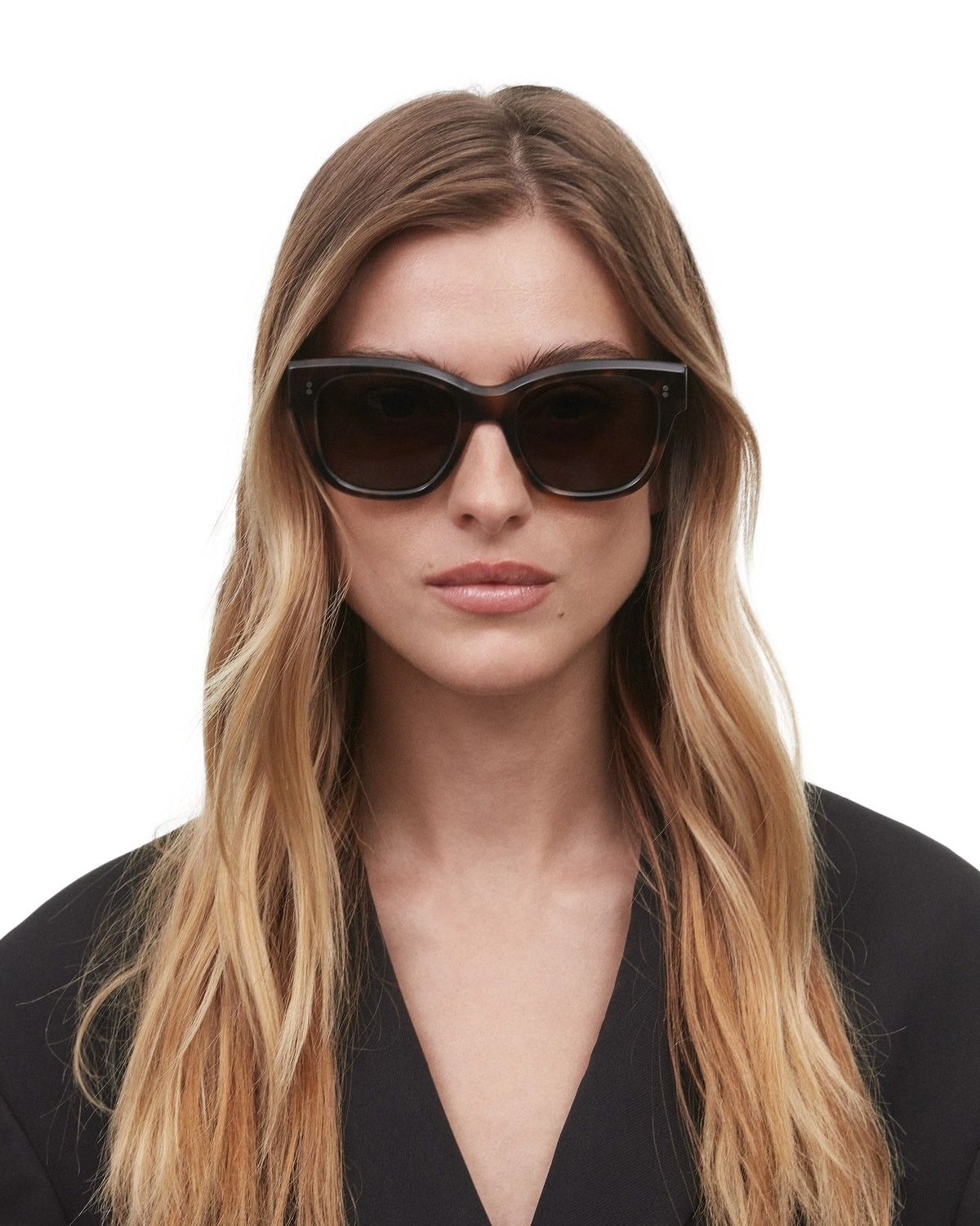 Chimi Eyewear 07 Tortoise Solbriller Brun