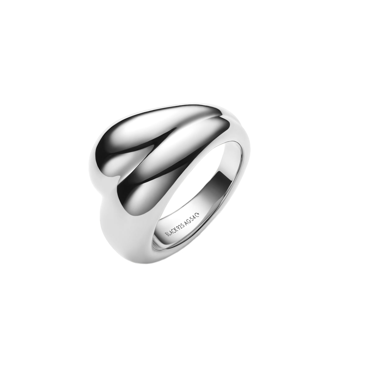 Maria Black Tryvann Trail Ring Ring Sølv
