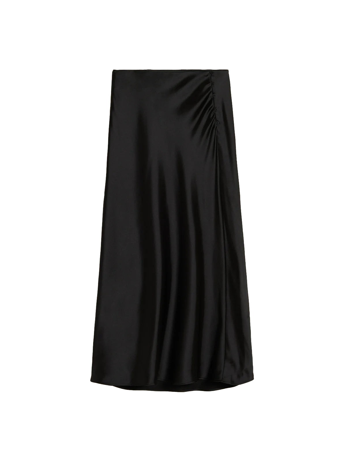 Holzweiler Emilia Button Skirt Skjørt Sort - modostore.no