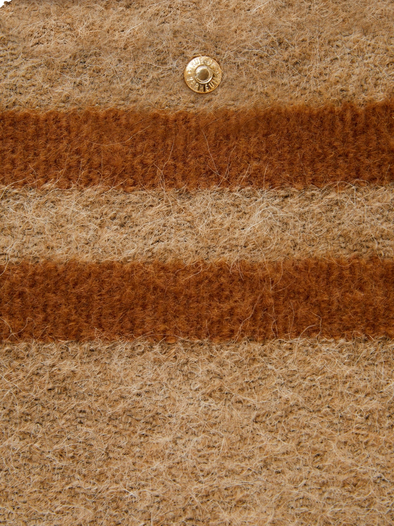 Rue de Verneuil Traversée M Mongolian Blanket 02 Veske Beige Mønster