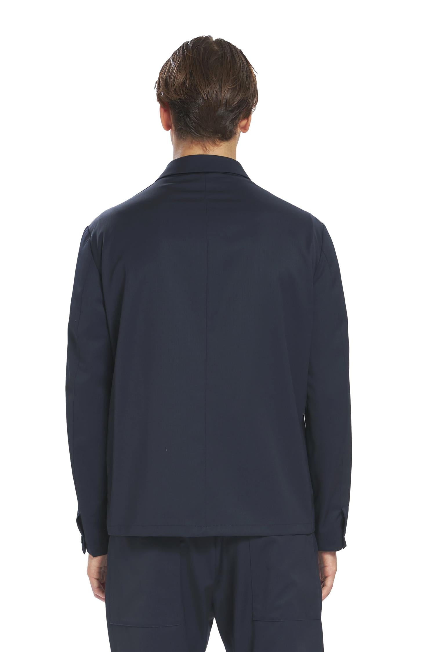 Barena Venezia Overshirt Marafon Novento Skjorte Navy