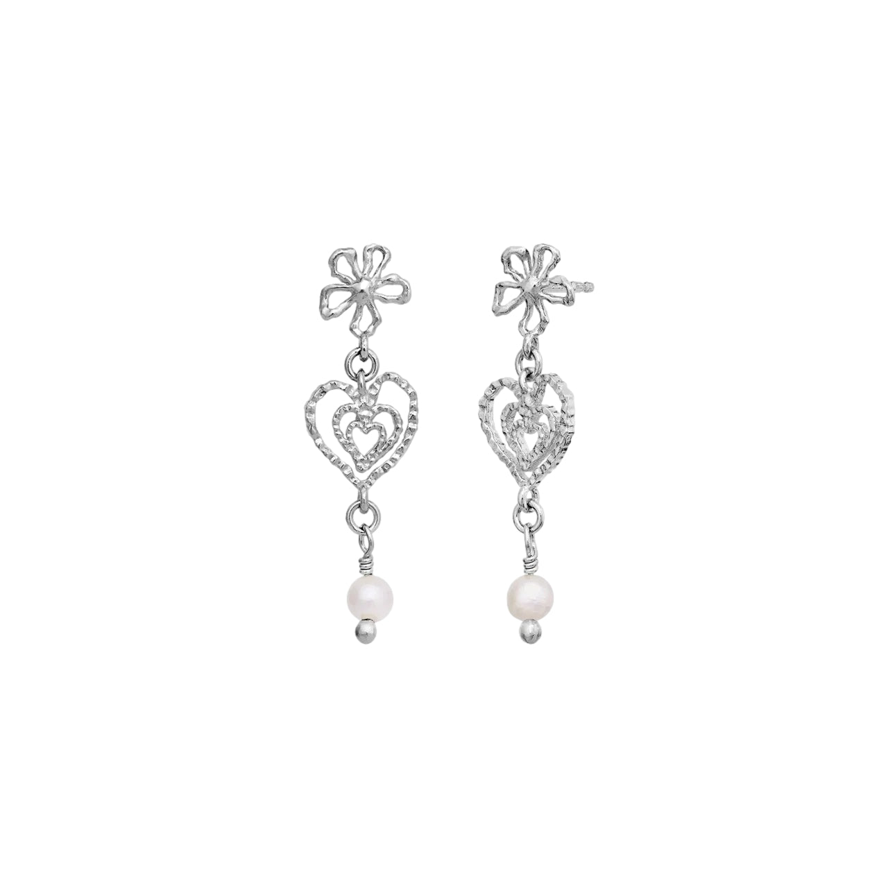Maanesten izabel Earrings Øredobber Sølv - modostore.no