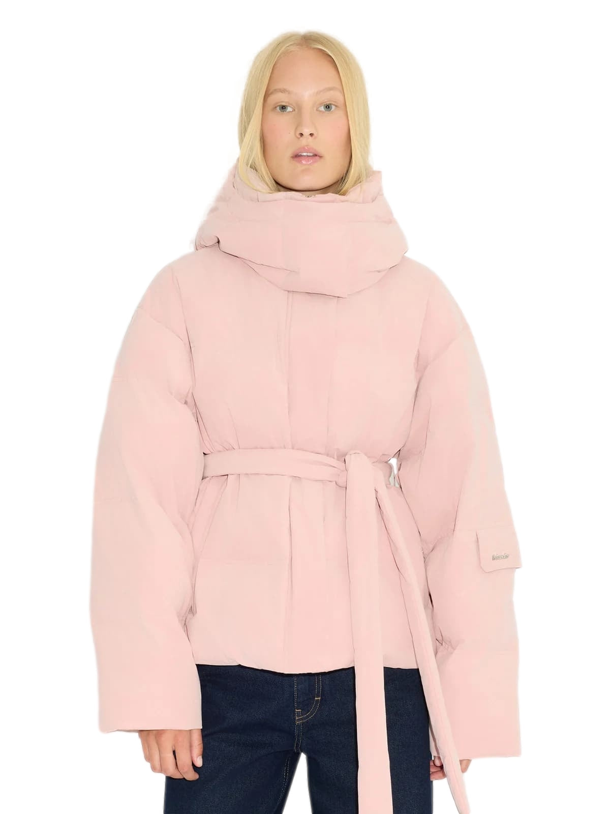 Holzweiler Steilia Brushed Down Jkt Lt. Pink Jakke Lys Rosa