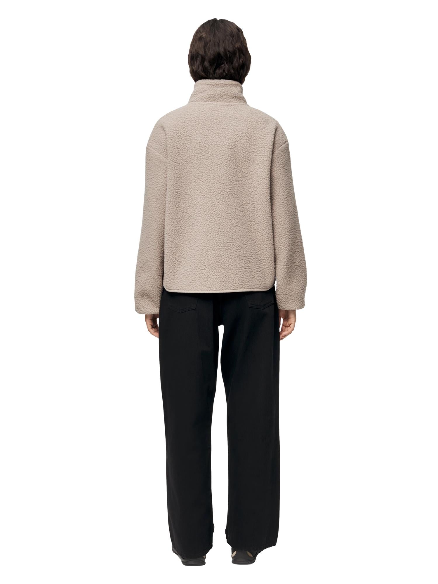 Blæst Tind W Fleece Jacket Low Tide Jakke Beige Grå