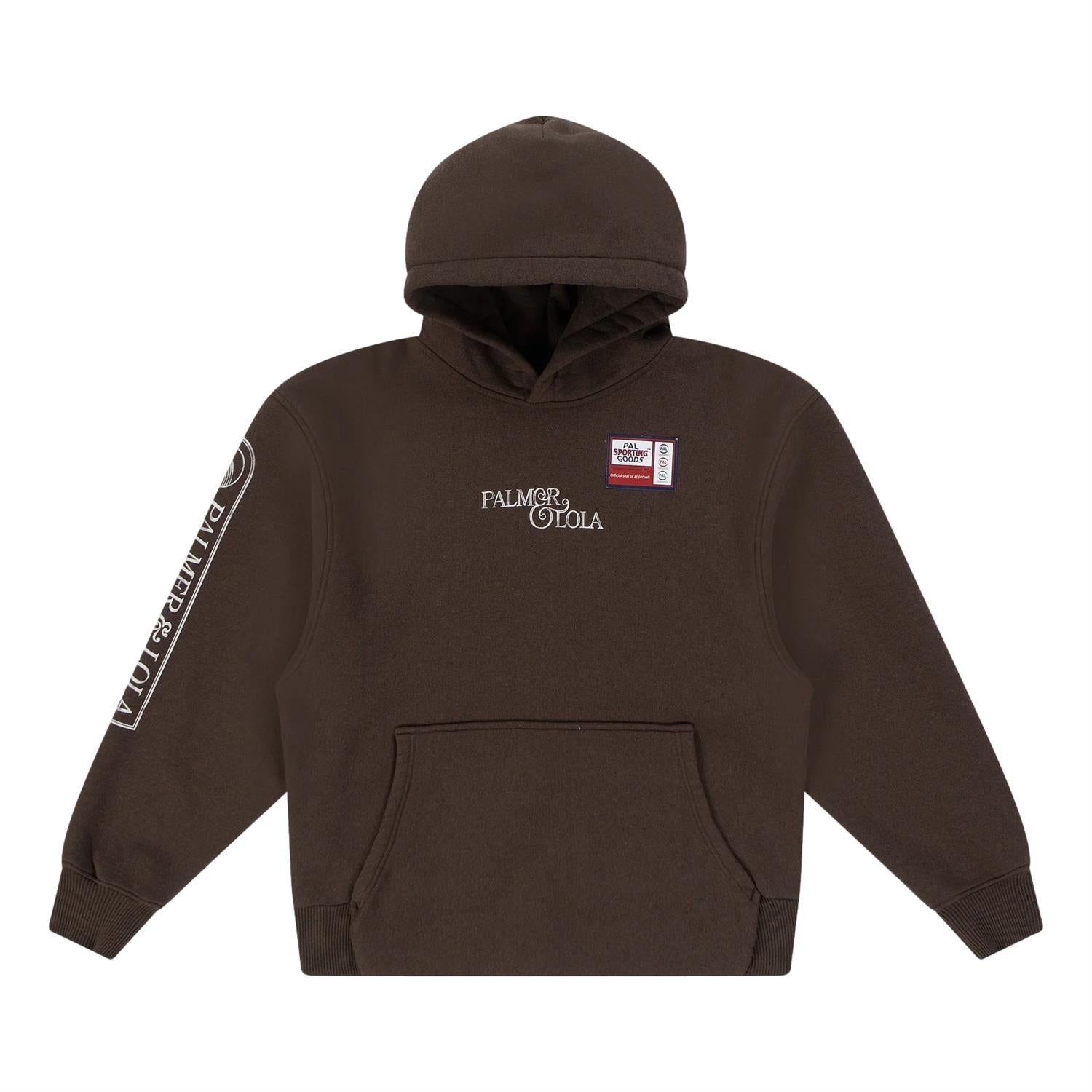 PAL Wolds Hoody Hettegenser Brun