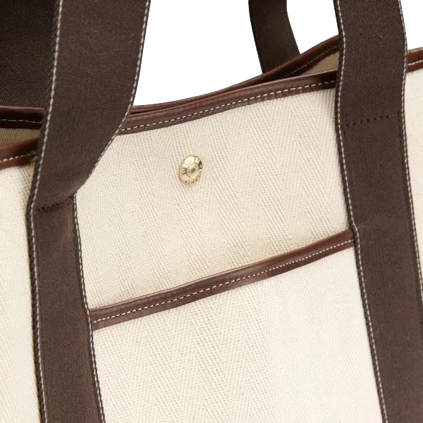 Rue de Verneuil Traversée M Pocket White/Mini Sellier Brown Veske Off-White Og Brun - modostore.no