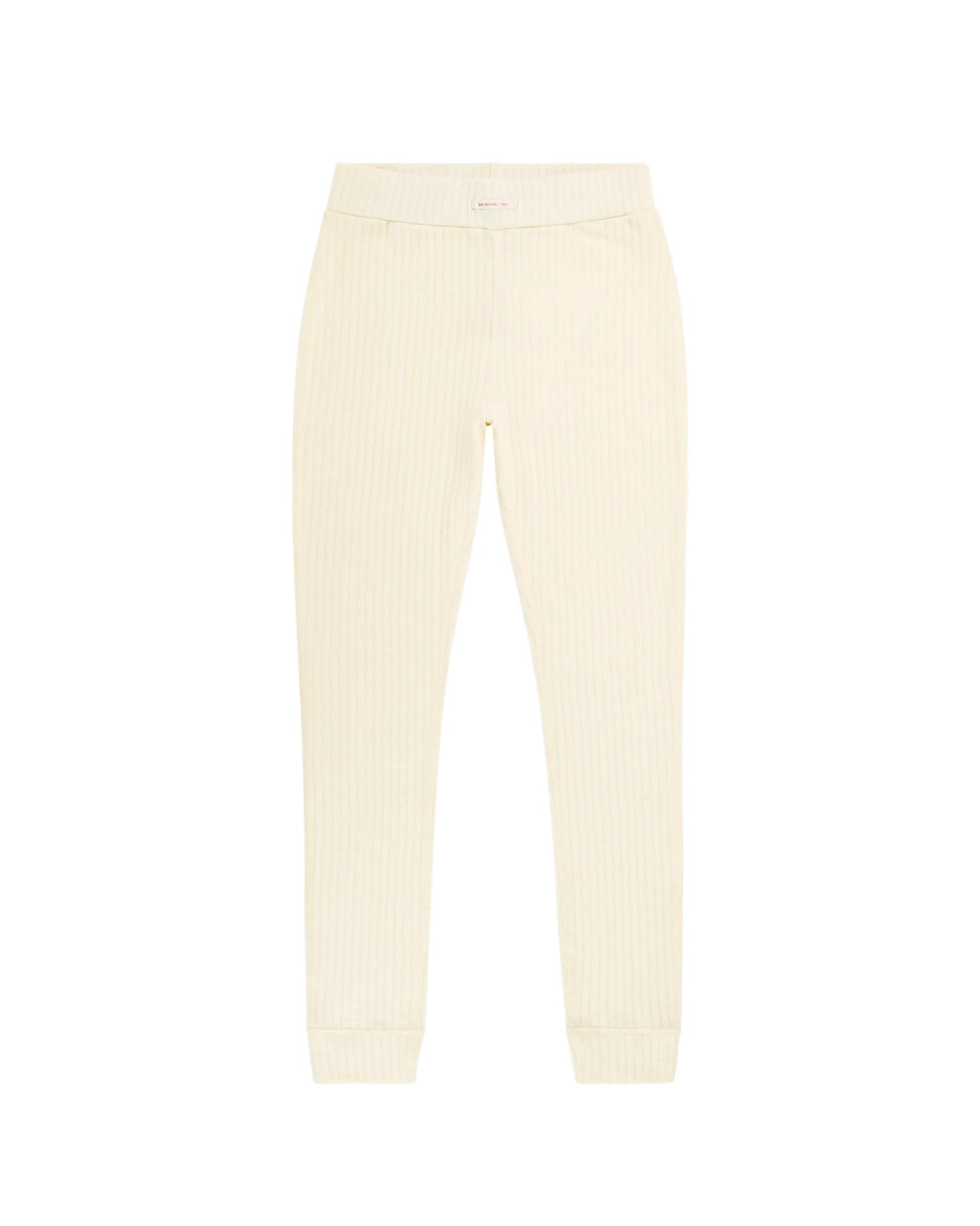 Amundsen Hero's Hide Long Janes Womens Ullundertøy Off-White - modostore.no