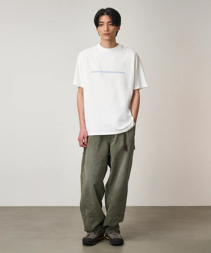 Gramicci STONEMASTERS TEE T-shirt Hvit