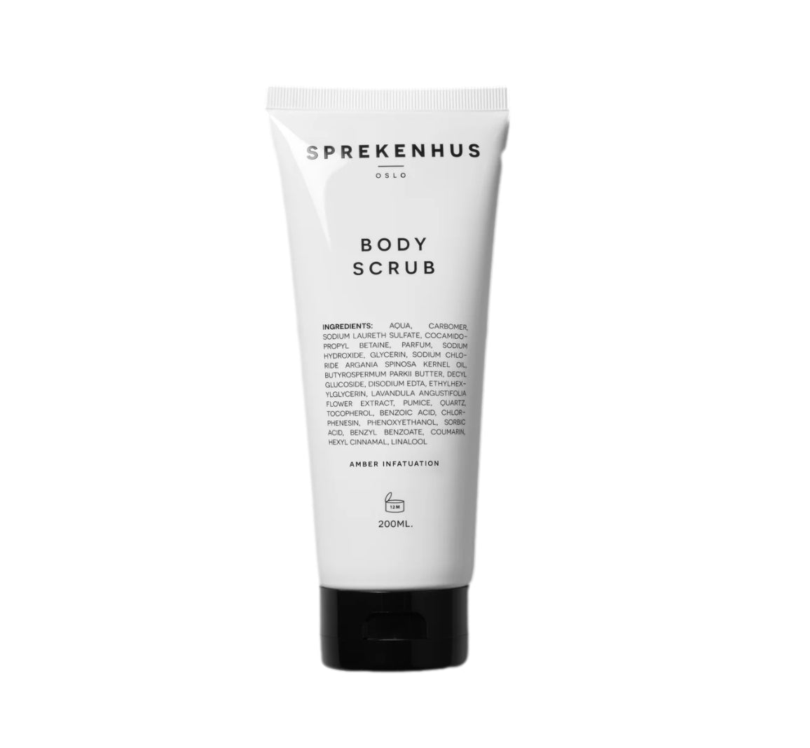 Sprekenhus Body Scrub 200ml - Amber Infatuation Bodycare Hvit - modostore.no