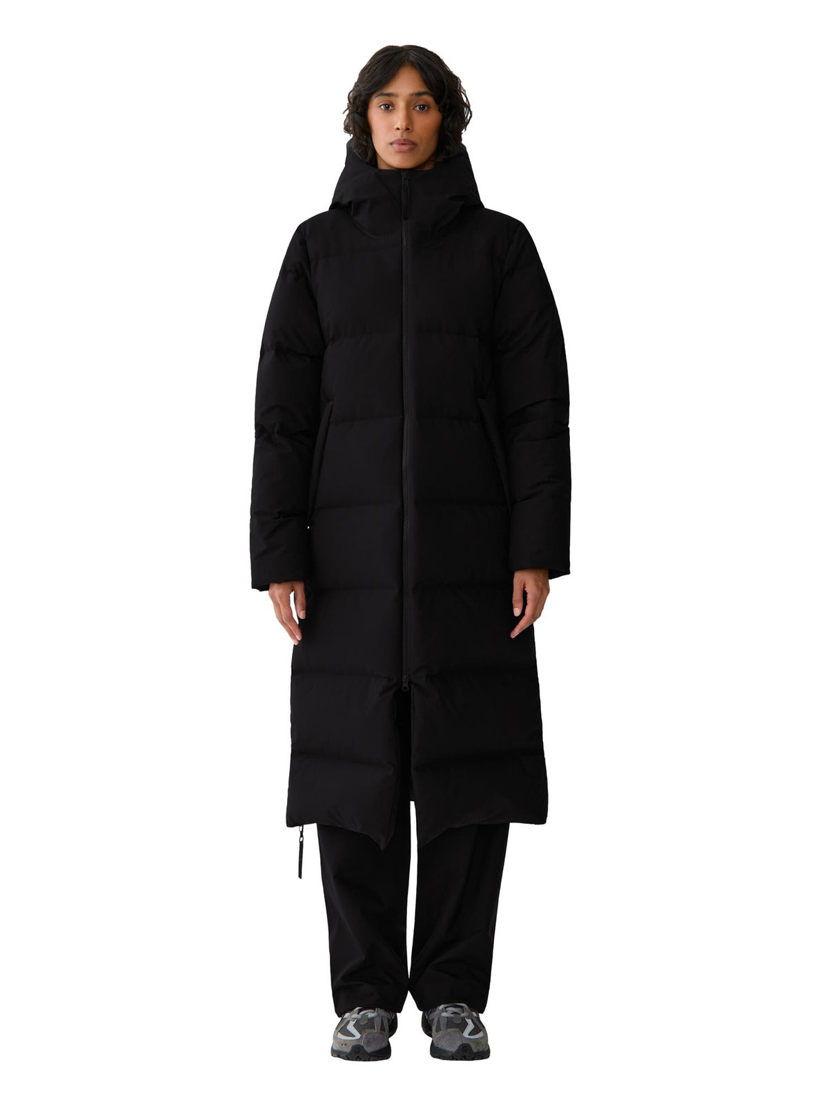 Blæst Innvik Down Coat Black Jakke Sort