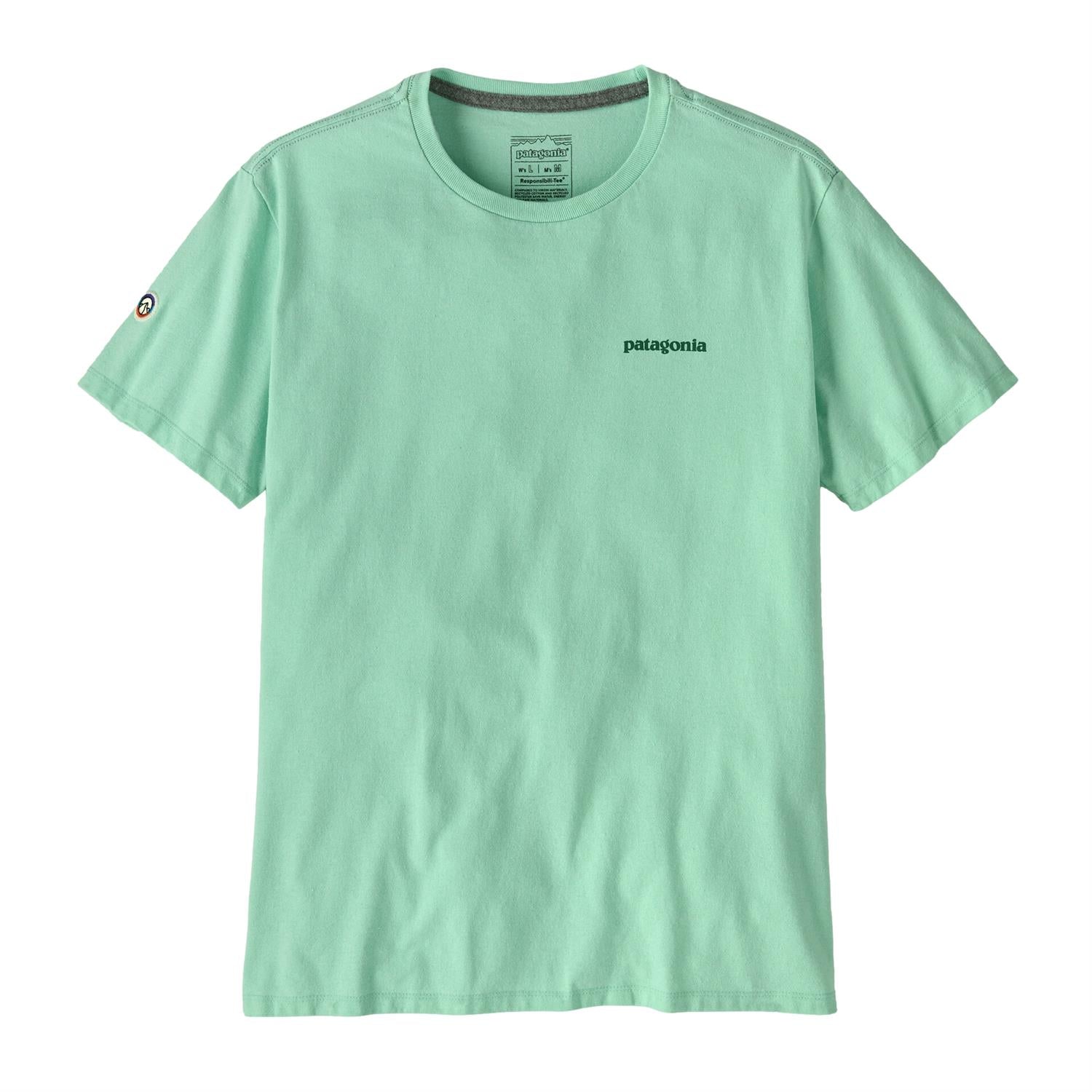 Patagonia Fitz Roy Icon Responsibili-Tee T-shirt Lysegrønn
