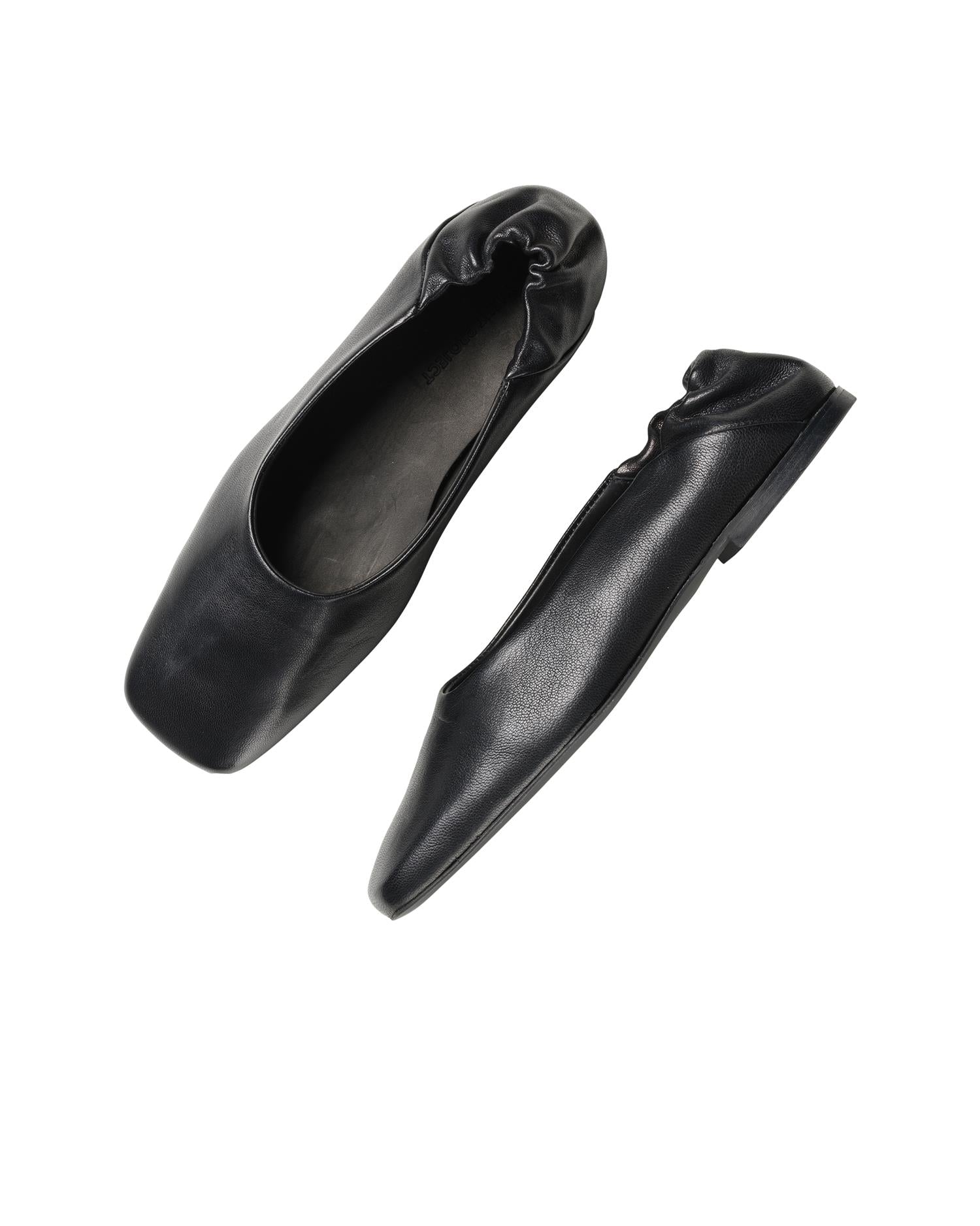 Garment Project Bella - Black Leather Sko Sort