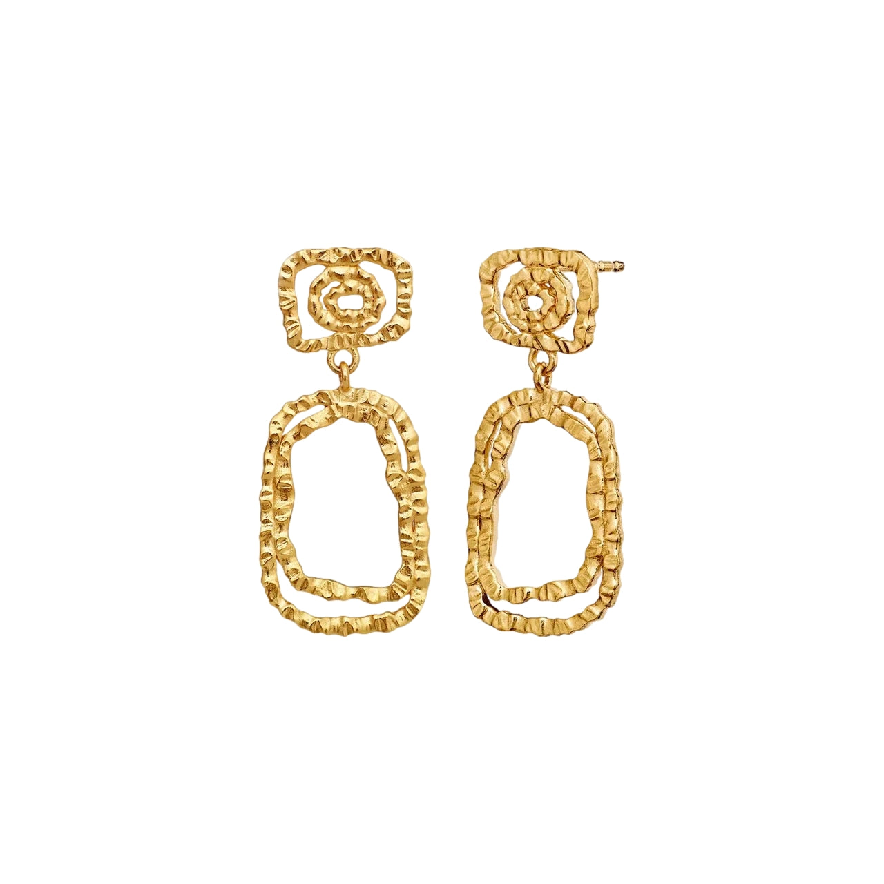 Maanesten Elli Earrings Øredobber Gull