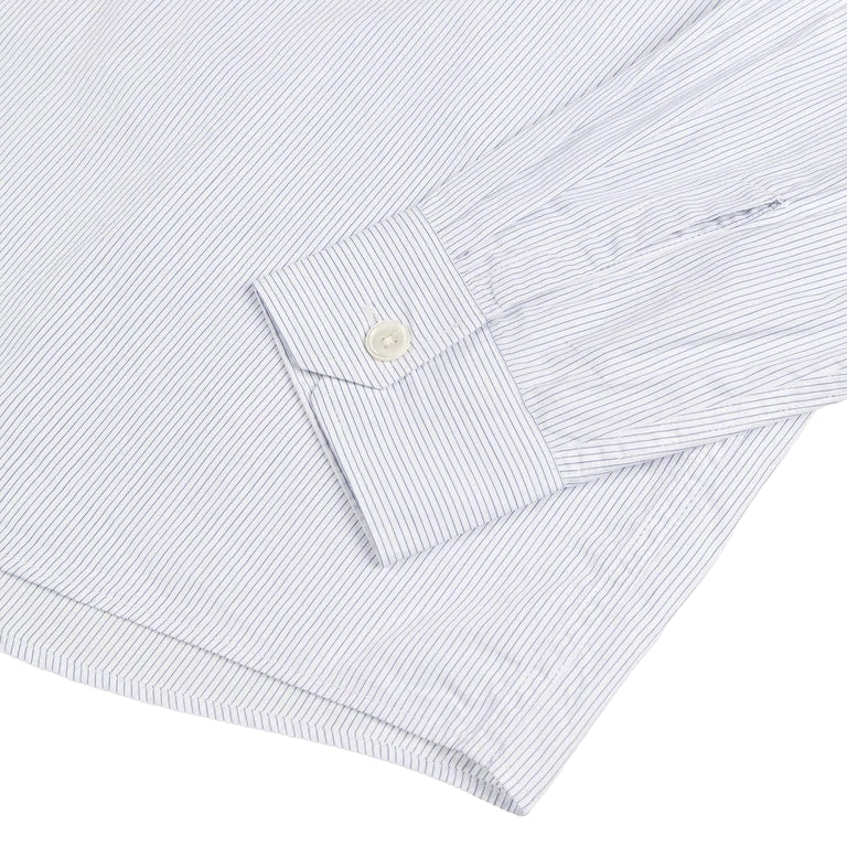 Our Legacy Beyond Shirt Skjorte Hvit Og Blå - modostore.no