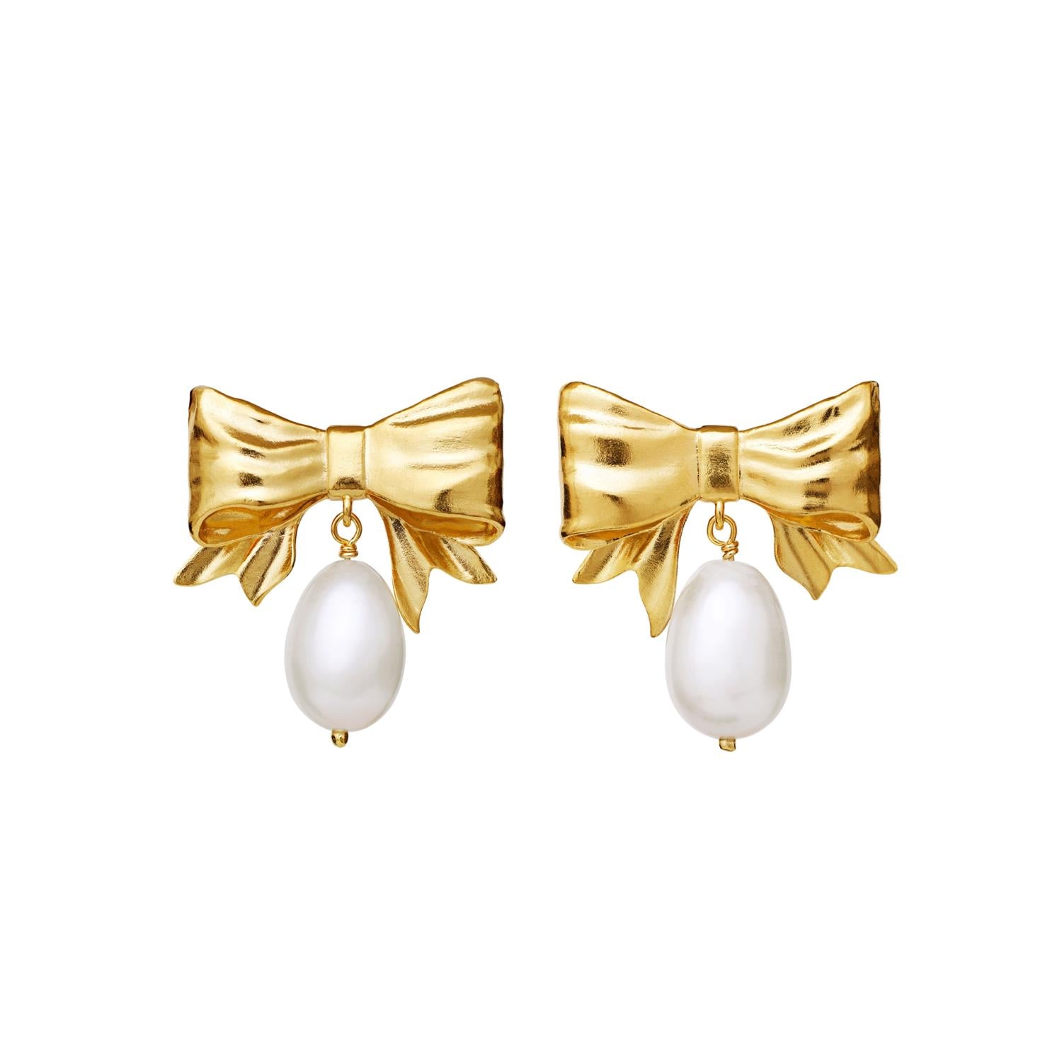 Maanesten Diana Earrings Øredobber Gull - modostore.no