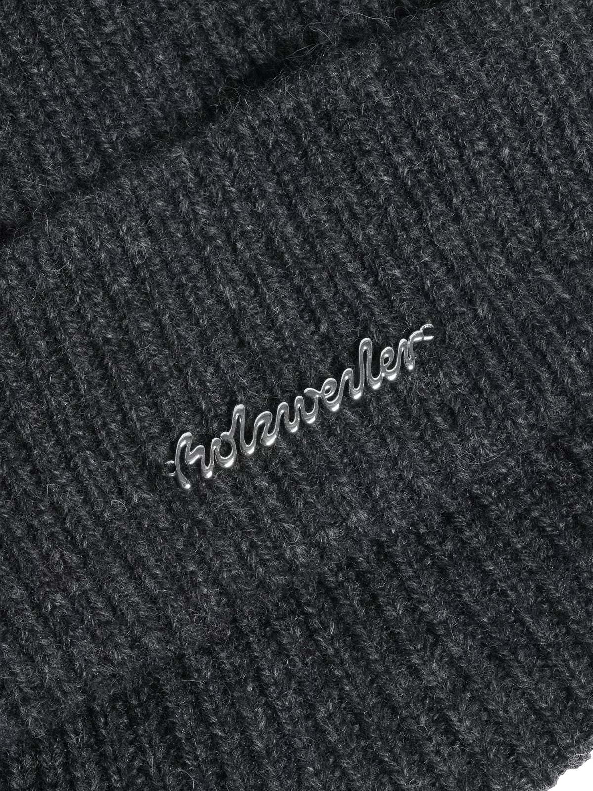 Holzweiler Milli Wool Beanie Lue Mørkegrå
