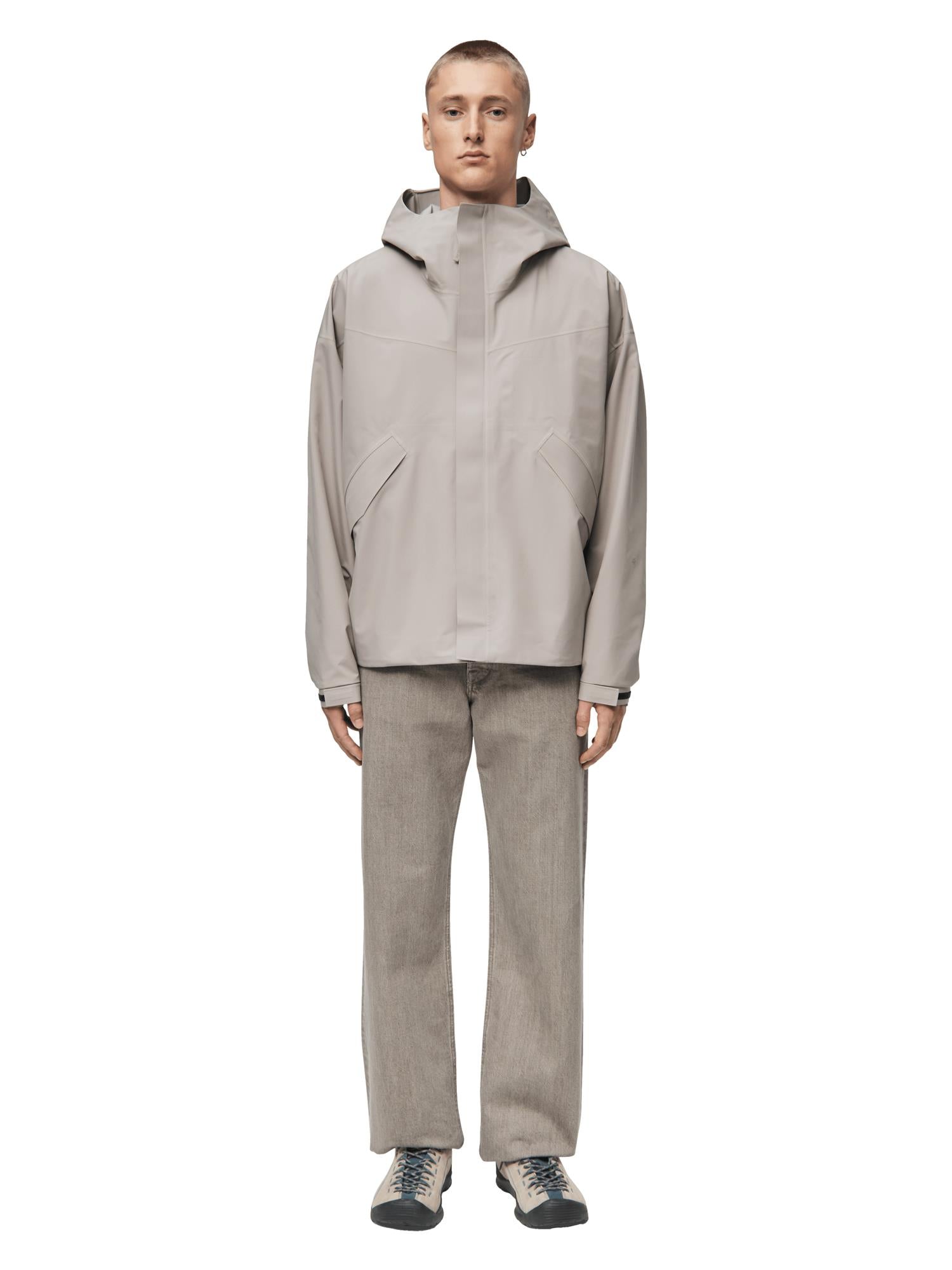 Blæst Synes Jacket Low Tide Jakke Beige Grå