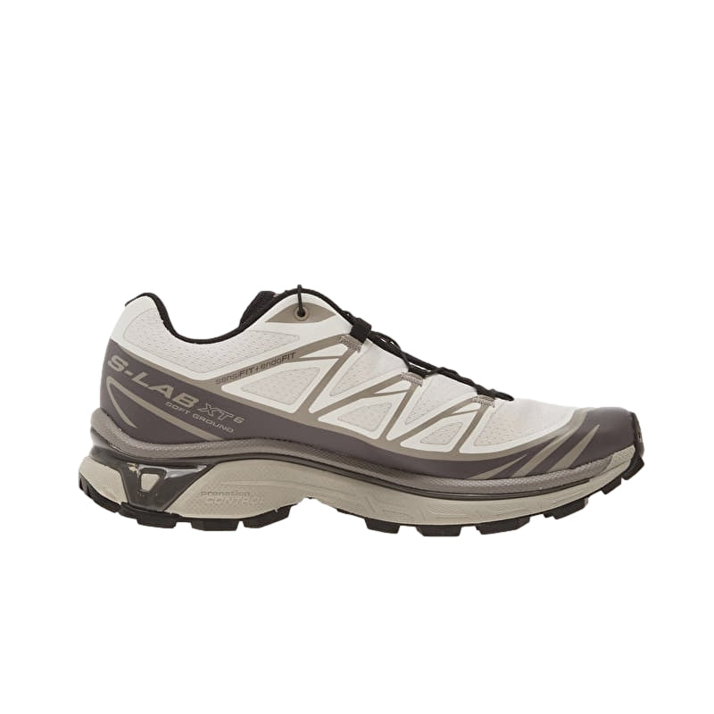 Salomon XT-6 White/Excalibur/Paloma Sko Grå