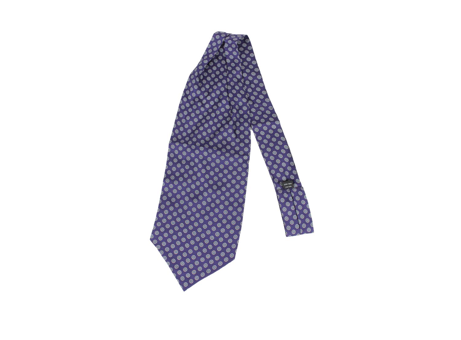Manzini Montecristo Silk Ascot Slips Marine - modostore.no
