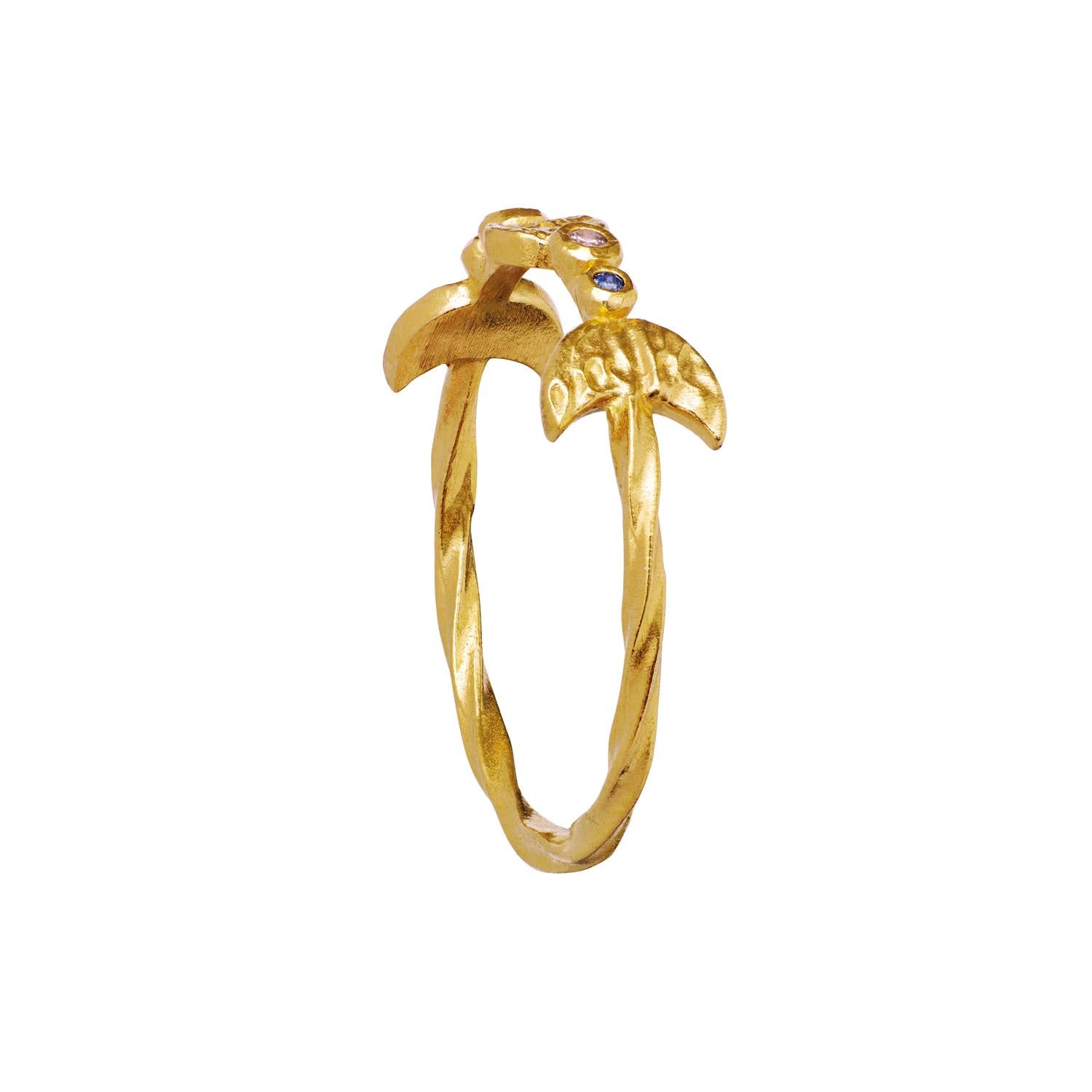 Maanesten Lucilia Ring Ring Gull - modostore.no