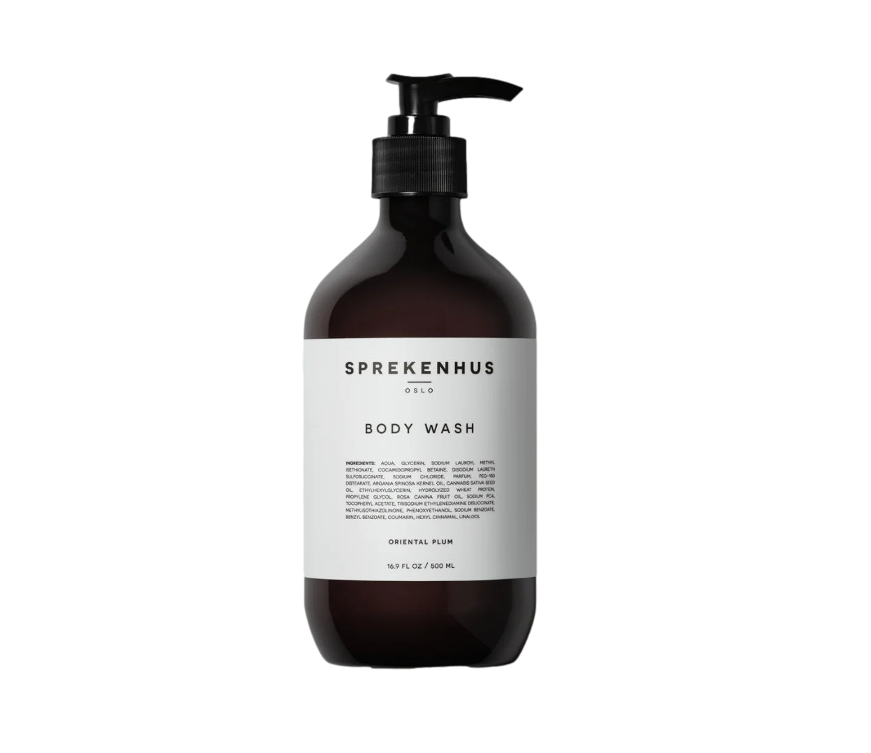 Sprekenhus Body Wash 500ml - Oritental Plum Dusjsåpe Hvit - modostore.no