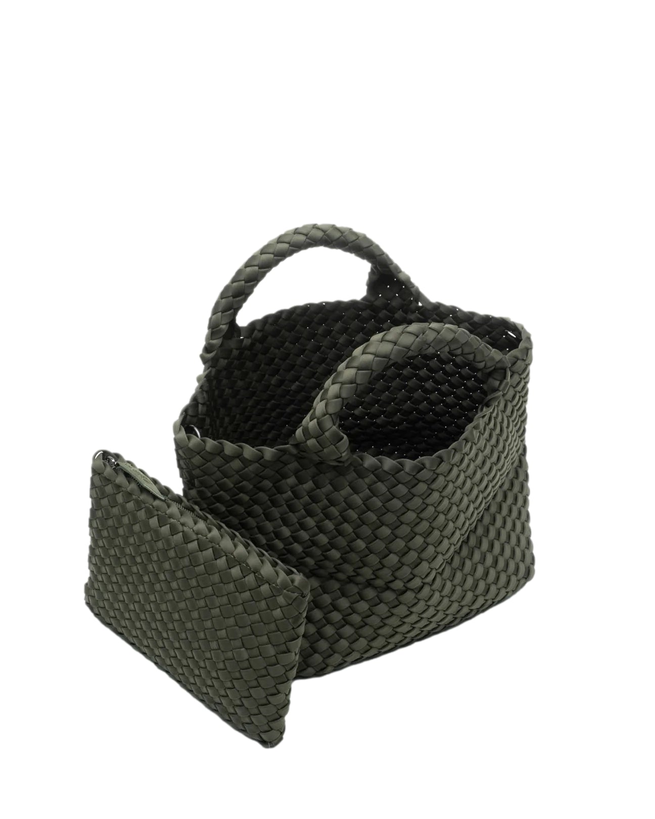 Naghedi St. Barths Small Tote Olive Veske Grønn - modostore.no