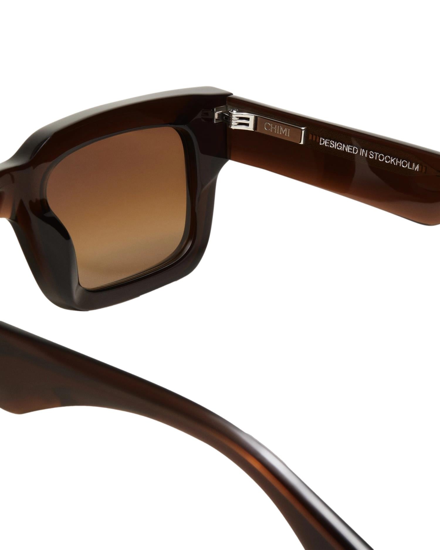 Chimi Eyewear 05 Brown Solbriller Brun