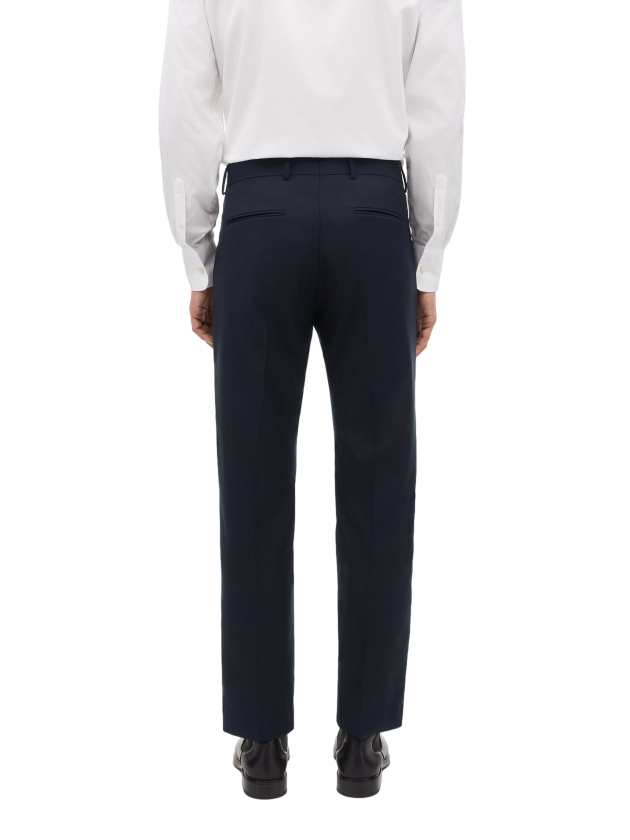 Tiger of Sweden Tenser Pinstripe Wool Trousers 09C Dressbukse Marine