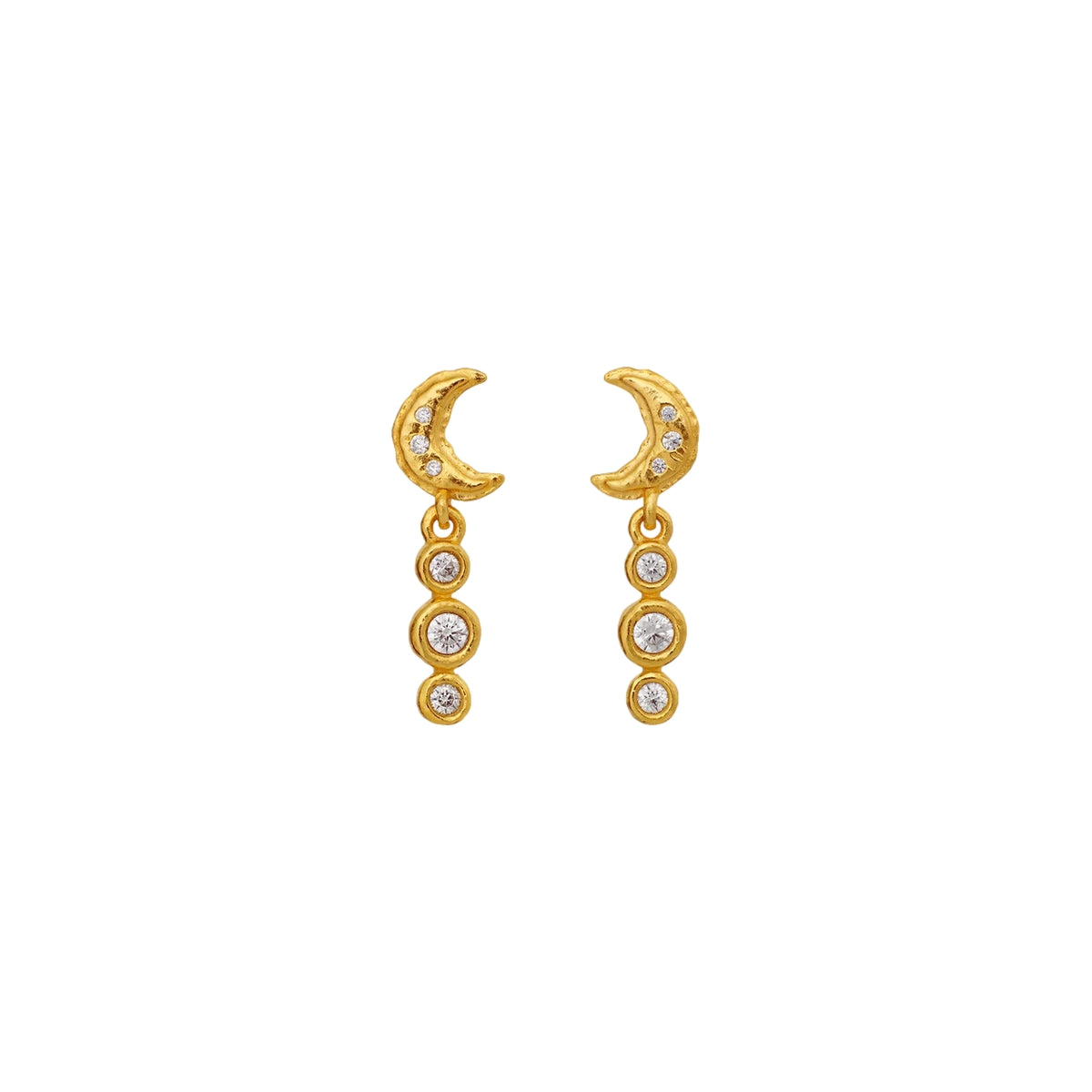 Maanesten Hannah Earrings Øredobber Gull