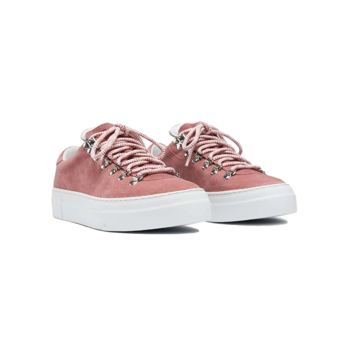 Diemme Marostica Low Platform Wild Rose Suede Sko Lakserosa