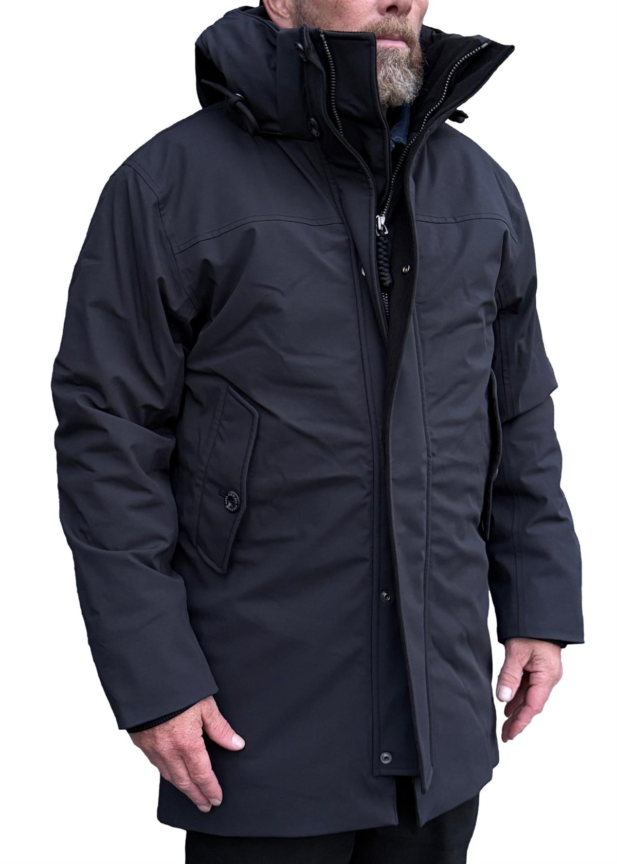 AYEN Insulated Coat Jakke Sort