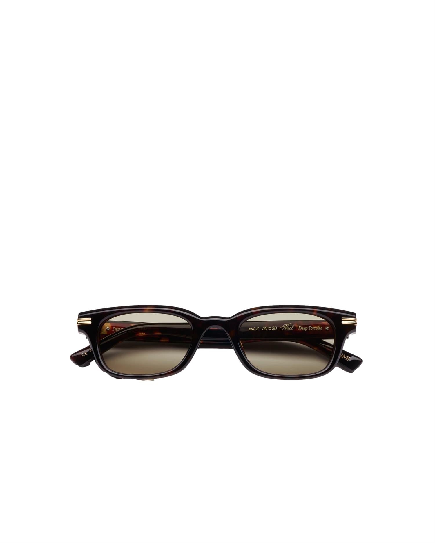 Chimi Eyewear Noct Deep Tortoise Solbriller Brun