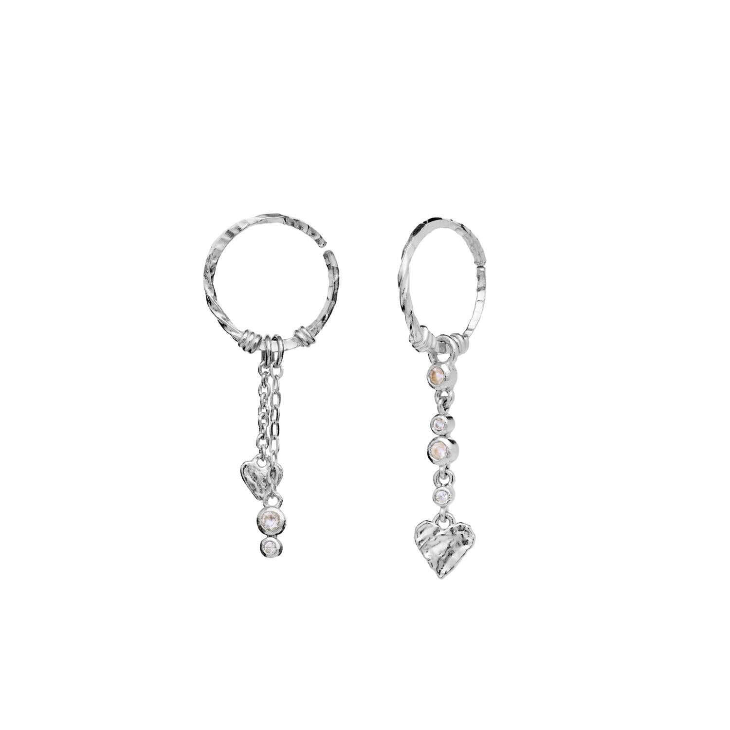 Maanesten Nemy Earrings Øredobber Sølv - modostore.no