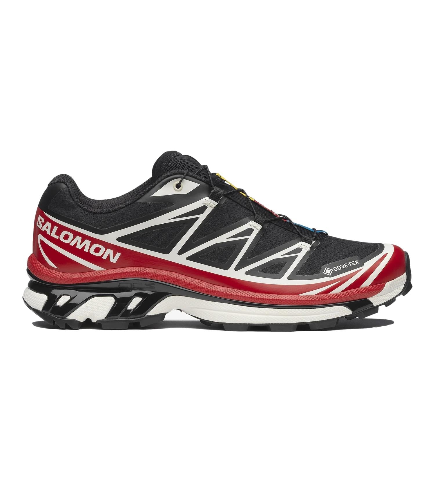 Salomon XT-6 GTX Sko Sort Og Rød - modostore.no