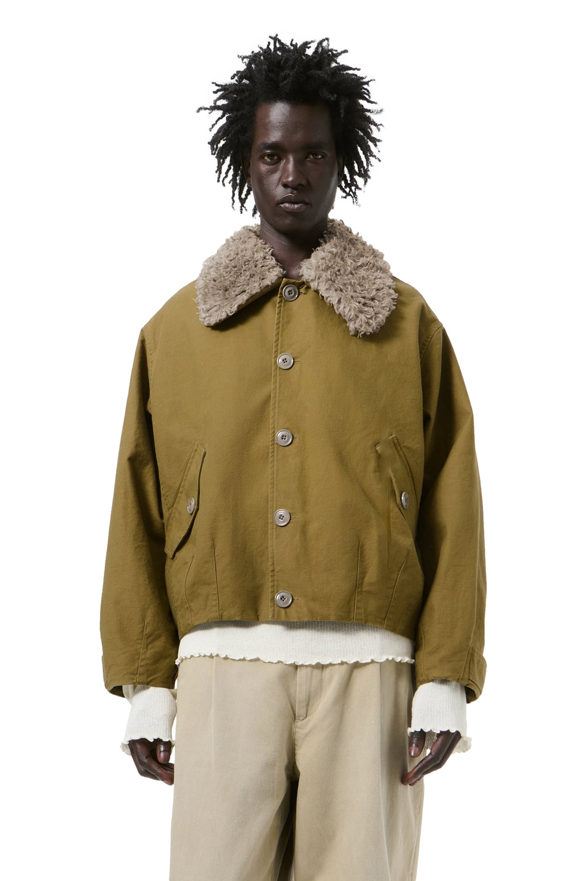 Our Legacy Aerial Jacket Jakke Khaki