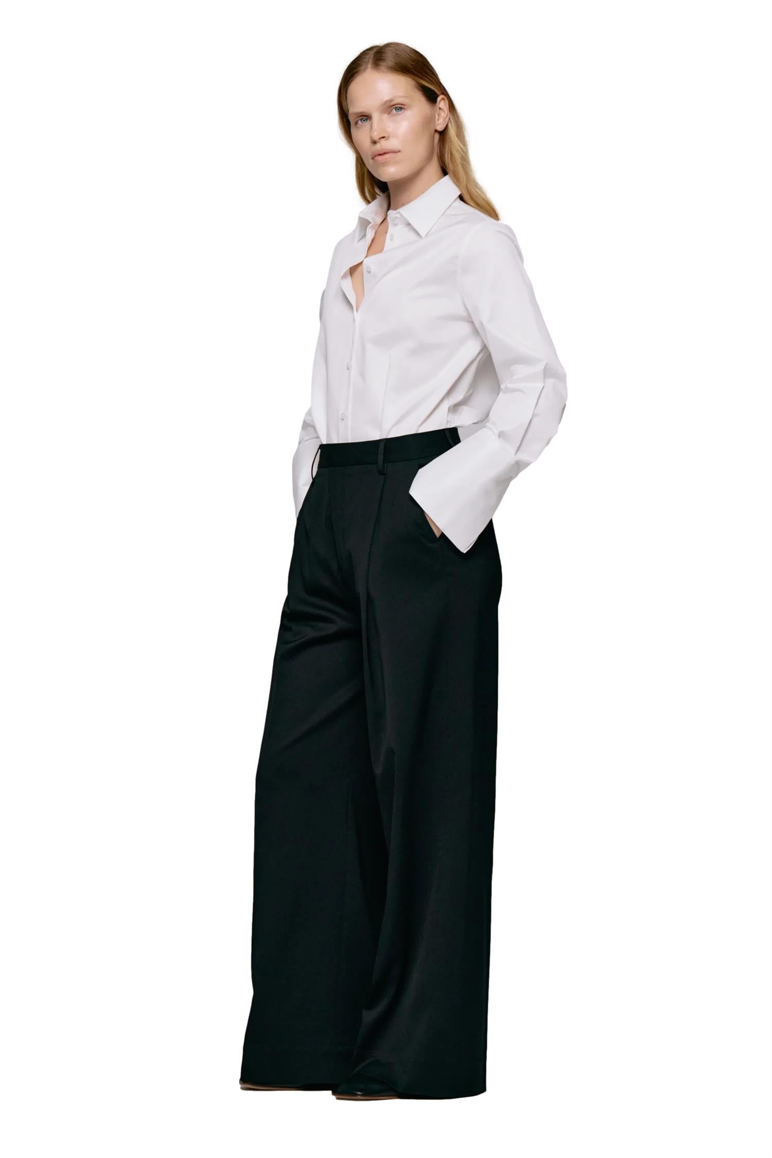 Julie Josephine Julie Shirt Skjorte Hvit - modostore.no