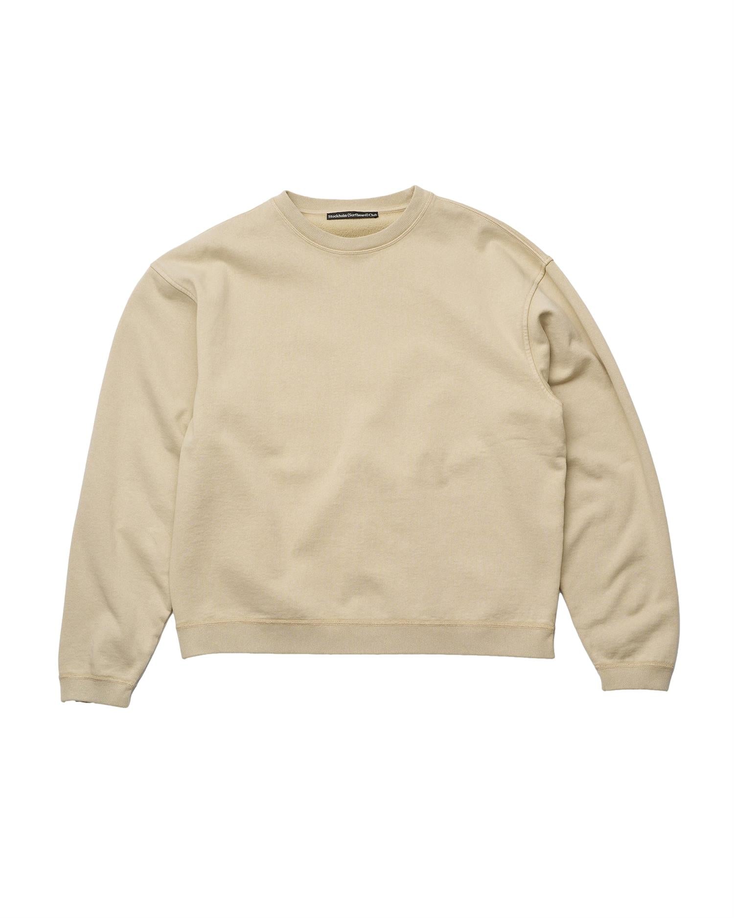 Stockholm Surfboard Club Benny Crewneck Beige