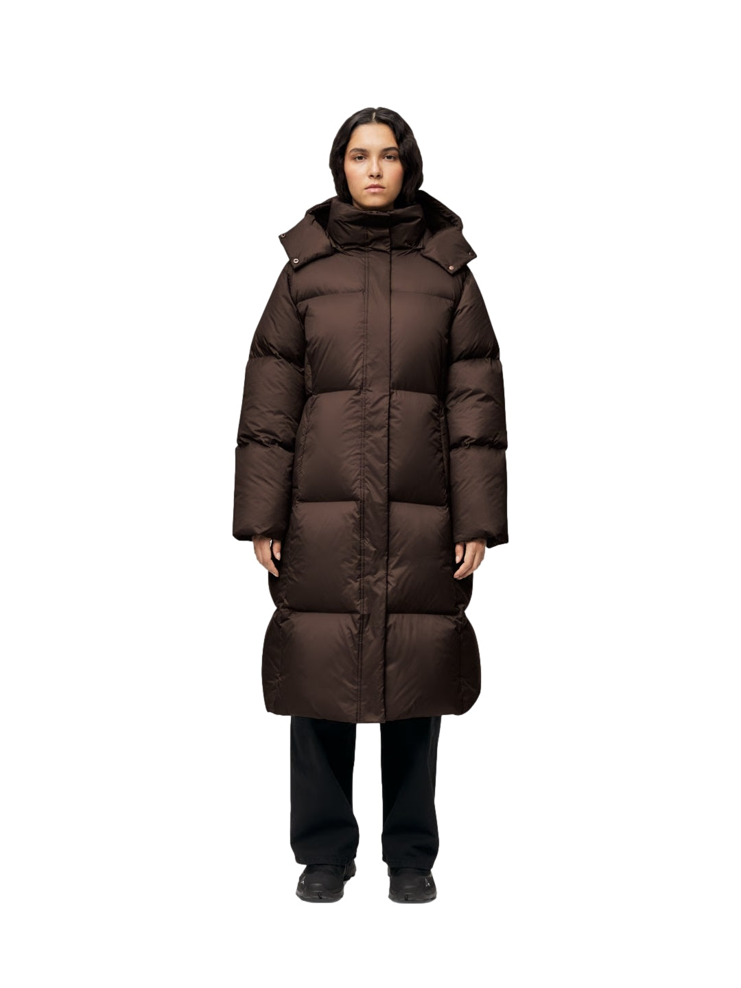 Blæst Aura Lightweight Down Coat Aura Jakke Brun