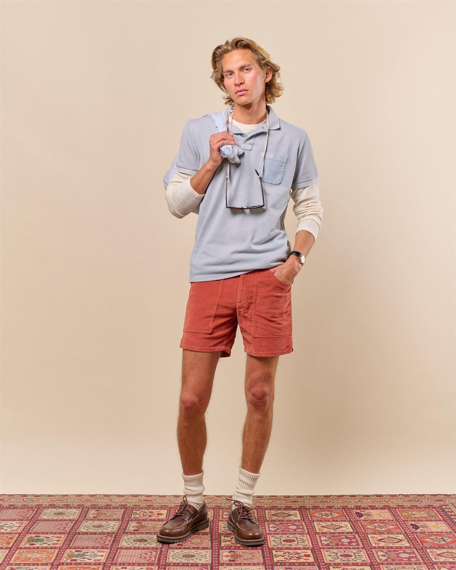 Amundsen 7Incher Concord G.Dyed Shorts Mens Shorts Navy